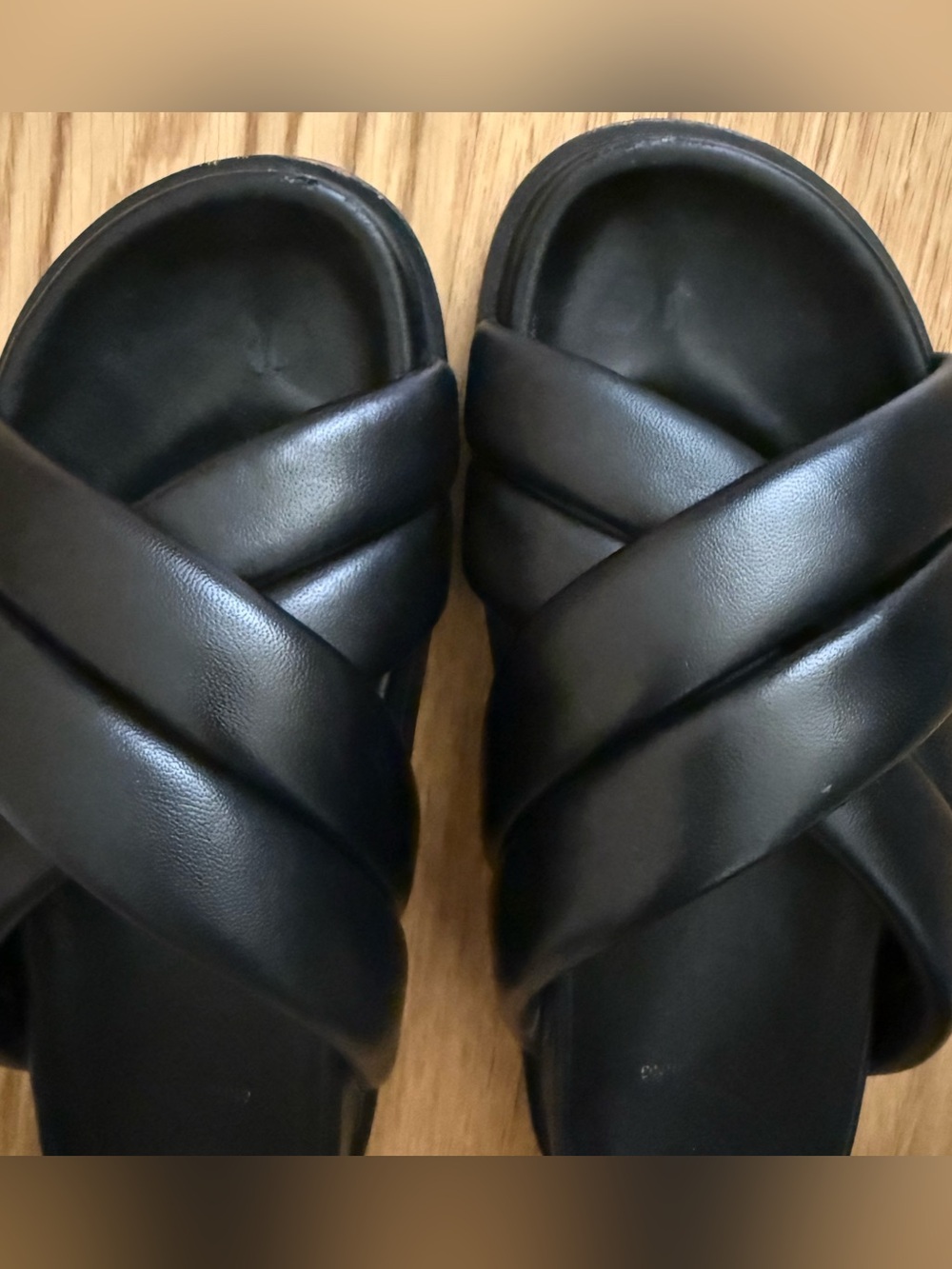 Anine Bing Lizzie slides black size 8 - Picture 5 of 8